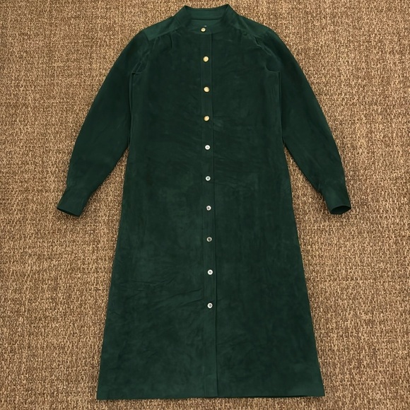 Vintage Ports International Dress Faux Suede - Picture 1 of 15